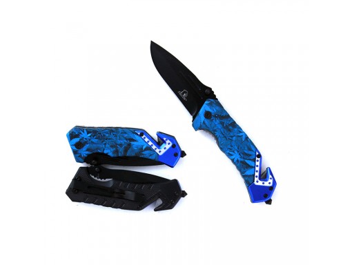 Falcon 8" Spring Assisted Knife KS8607BL